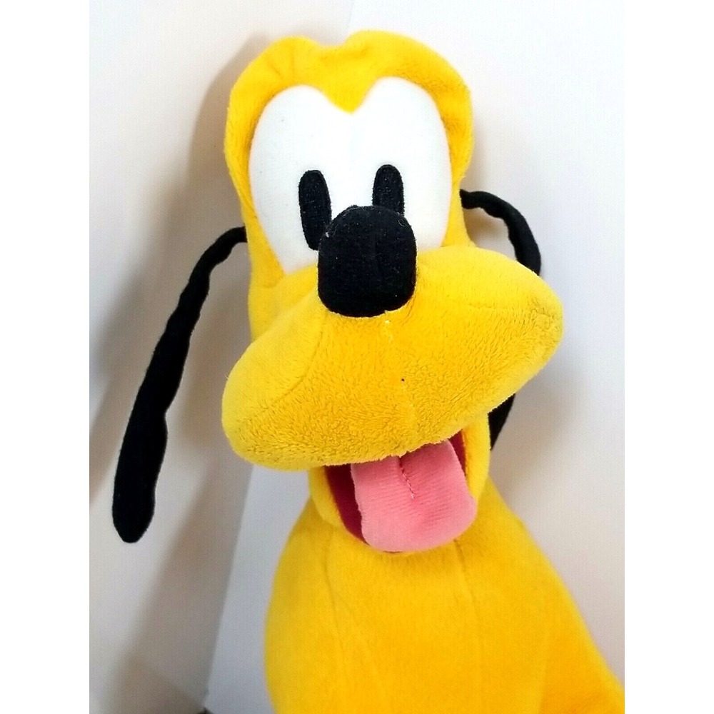 DISNEY Pluto Plush Kohls Cares Stuffed Animal Toy Mickey Mouse Dog Friend 14"